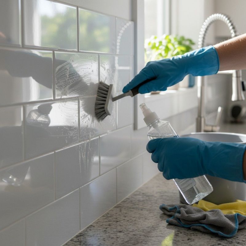 Ceiling And Wall Tile Cleaning For Kitchens And Bathrooms